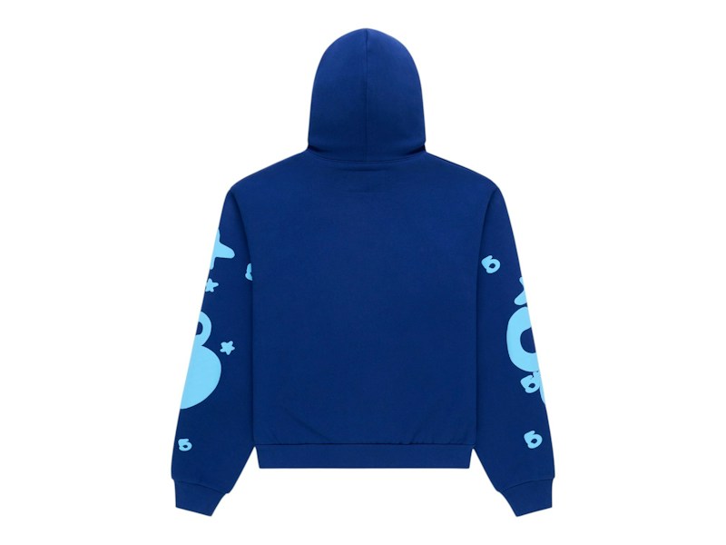 Sp5der Beluga Hoodie (SS26) Navy Blue