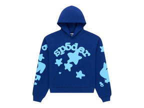 Sp5der Beluga Hoodie (SS26) Navy Blue