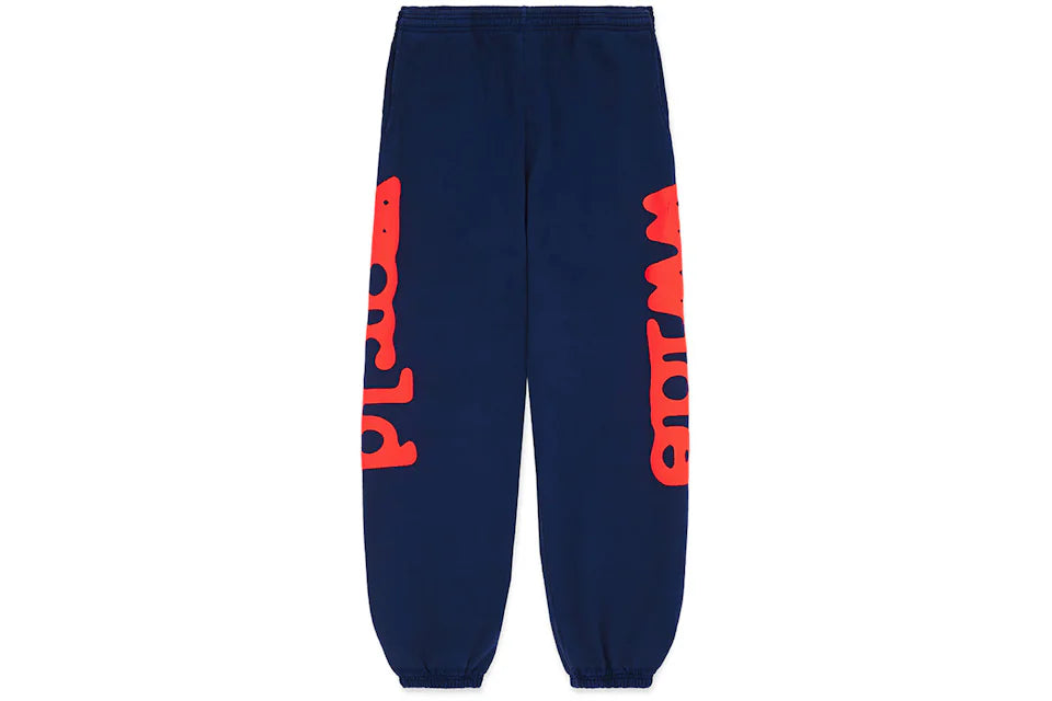 Sp5der Beluga Sweatpants Navy