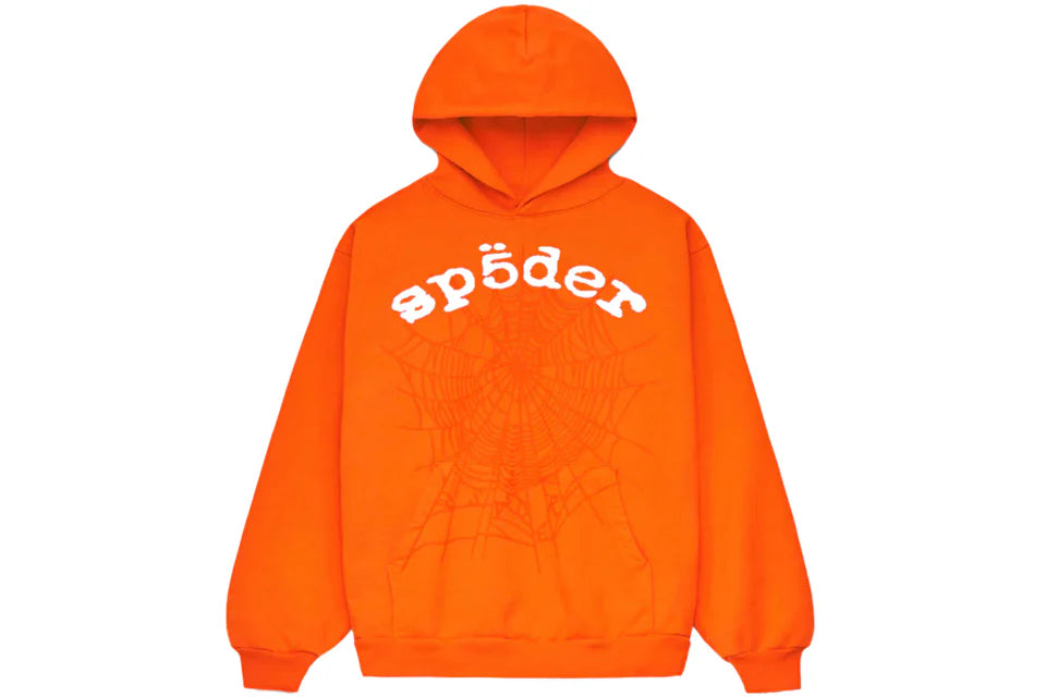 Sp5der Legacy Hoodie Orange