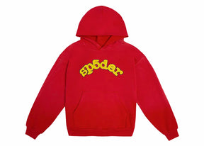 Sp5der OG Logo Hoodie Red