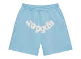 Sp5der OG Web Sweatshort (SS26) Sky Blue