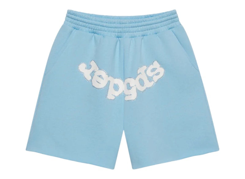 Sp5der OG Web Sweatshort (SS26) Sky Blue