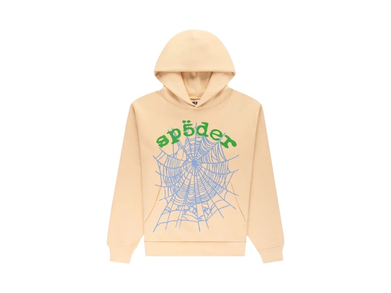 Sp5der OG Web V2 Hoodie Cream