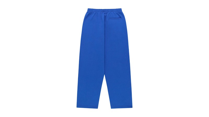 Sp5der Rhinestone Punk V2 Sweatpant Blue