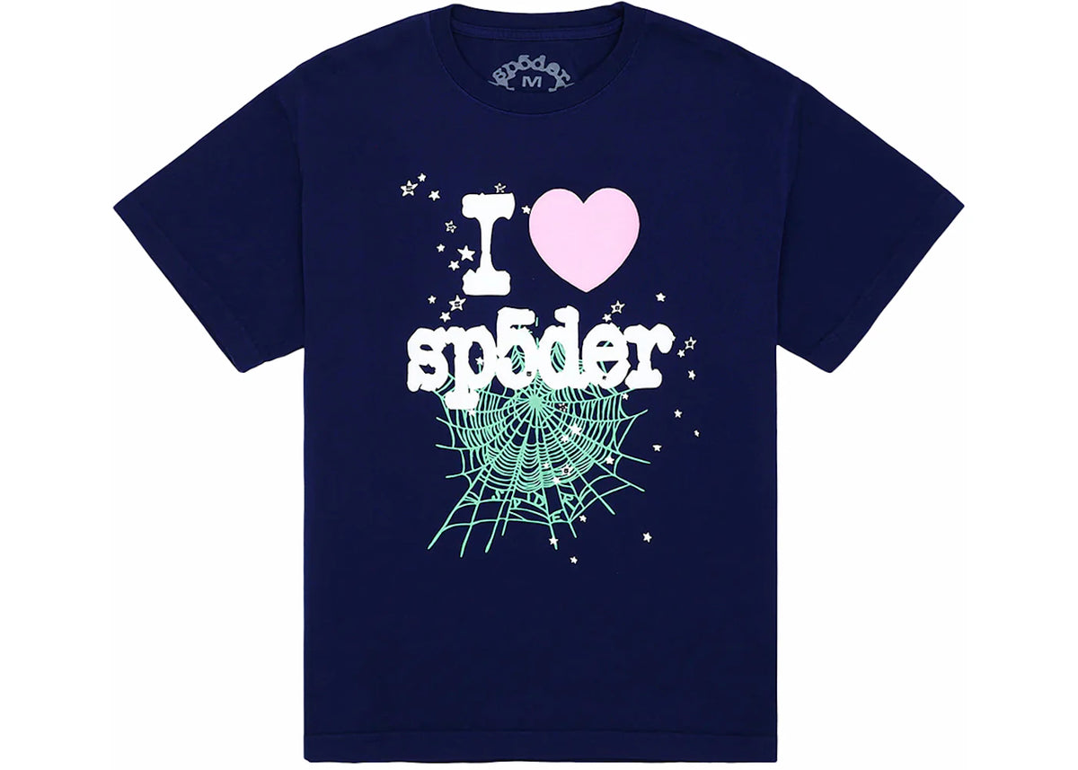 Sp5der Souvenir Tee Navy