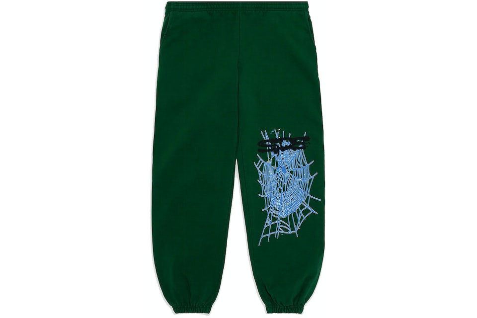 Sp5der Web Sweatpants Hunter Green