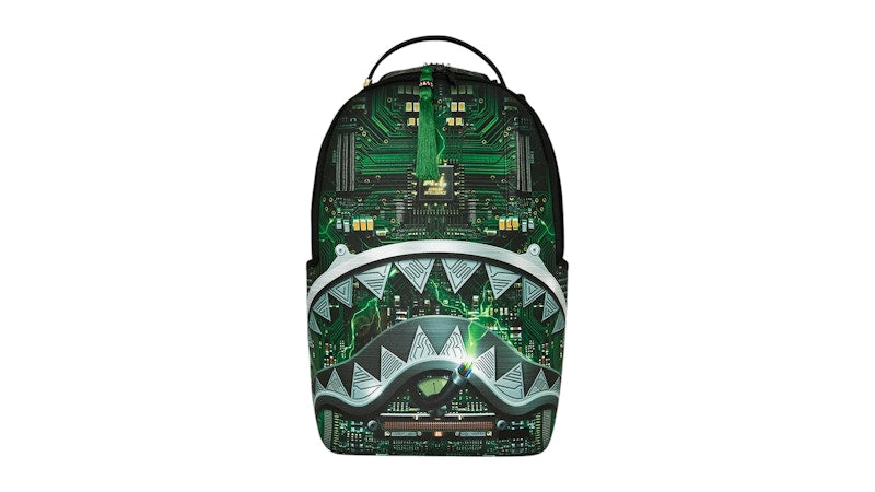 Sprayground A.I. African Intelligence Rewired & Inspired x Sandflower Backpack Multicolor