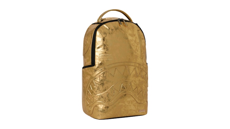 Sprayground Shark Central Golden Age Backpack Multicolor