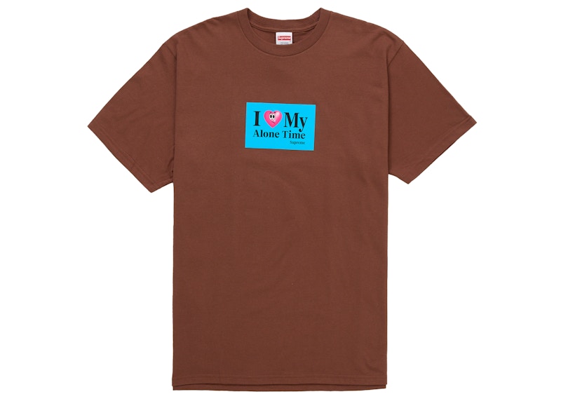 Supreme Alone Time Tee Brown