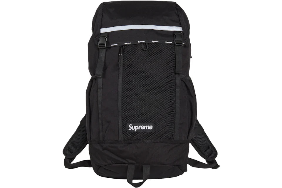 Supreme Logo Backpack (FW24) Black