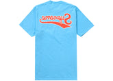 Supreme Backwards Tee Bright Blue