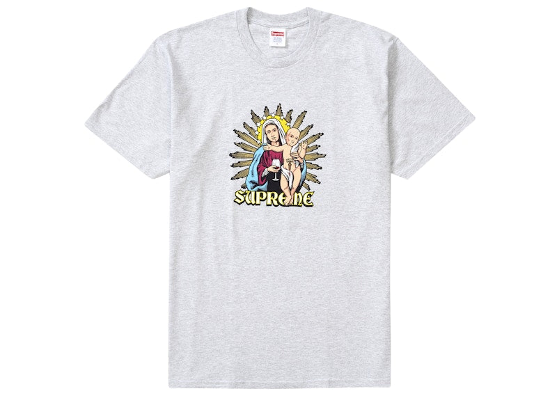 Supreme Blood Tee Ash Grey