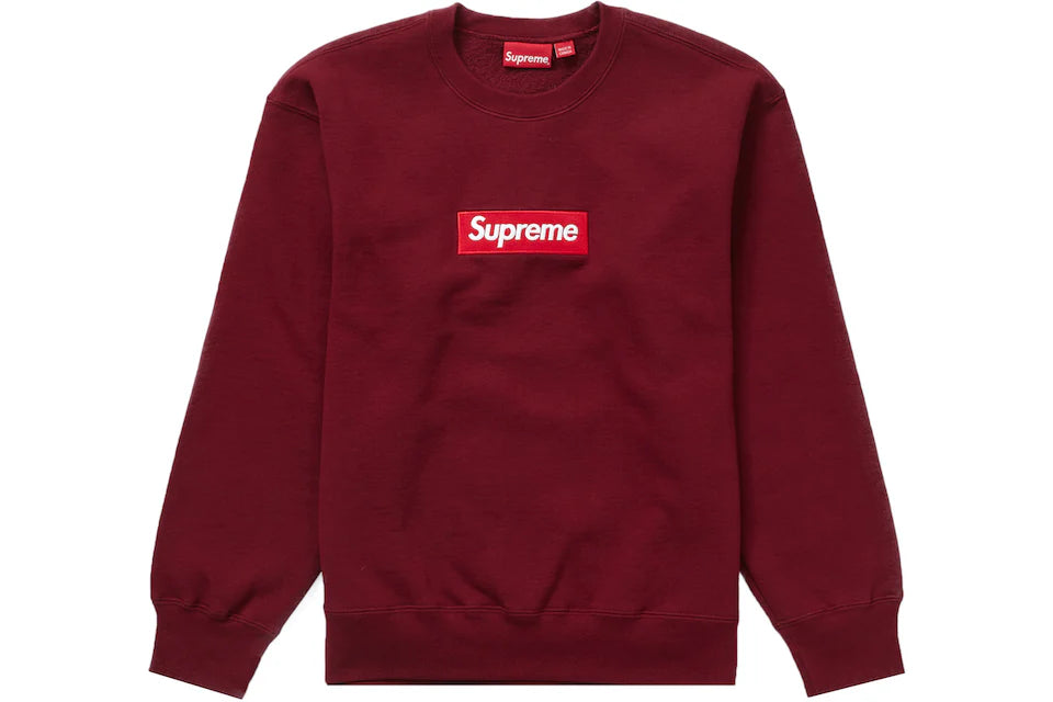 Supreme Box Logo Crewneck (FW22) Cardinal