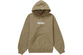 Supreme Box Logo Hooded Sweatshirt (FW23) Dark Sand