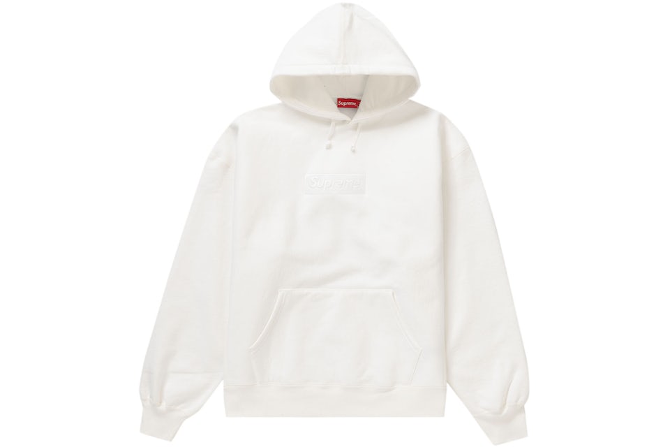 Supreme Box Logo Hooded Sweatshirt (FW23)  Off White