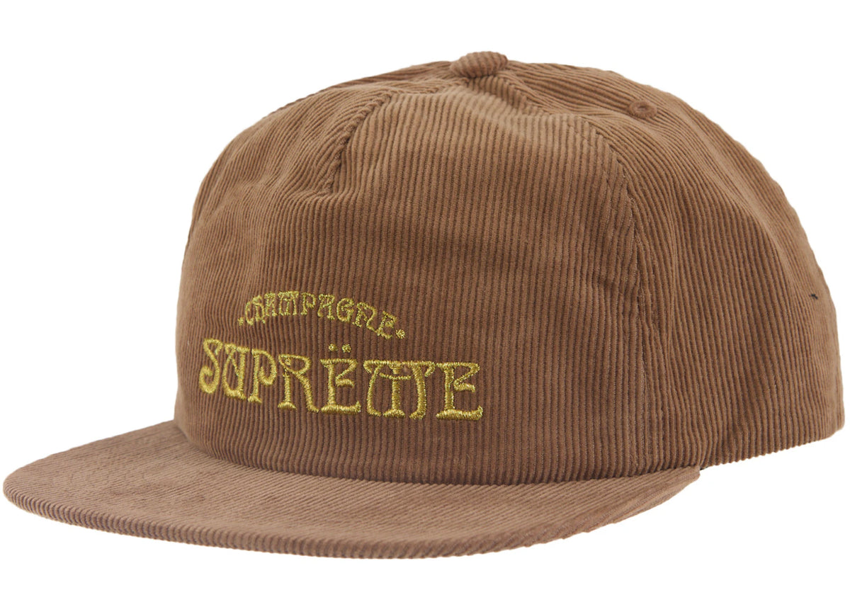 Supreme Champagne Corduroy 5-Panel Brown