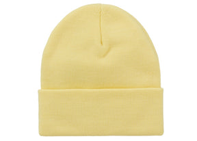 Supreme Crest Beanie Pale Yellow