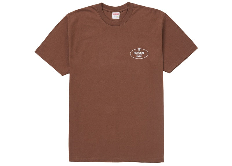 Supreme Crest Tee (FW24) Brown