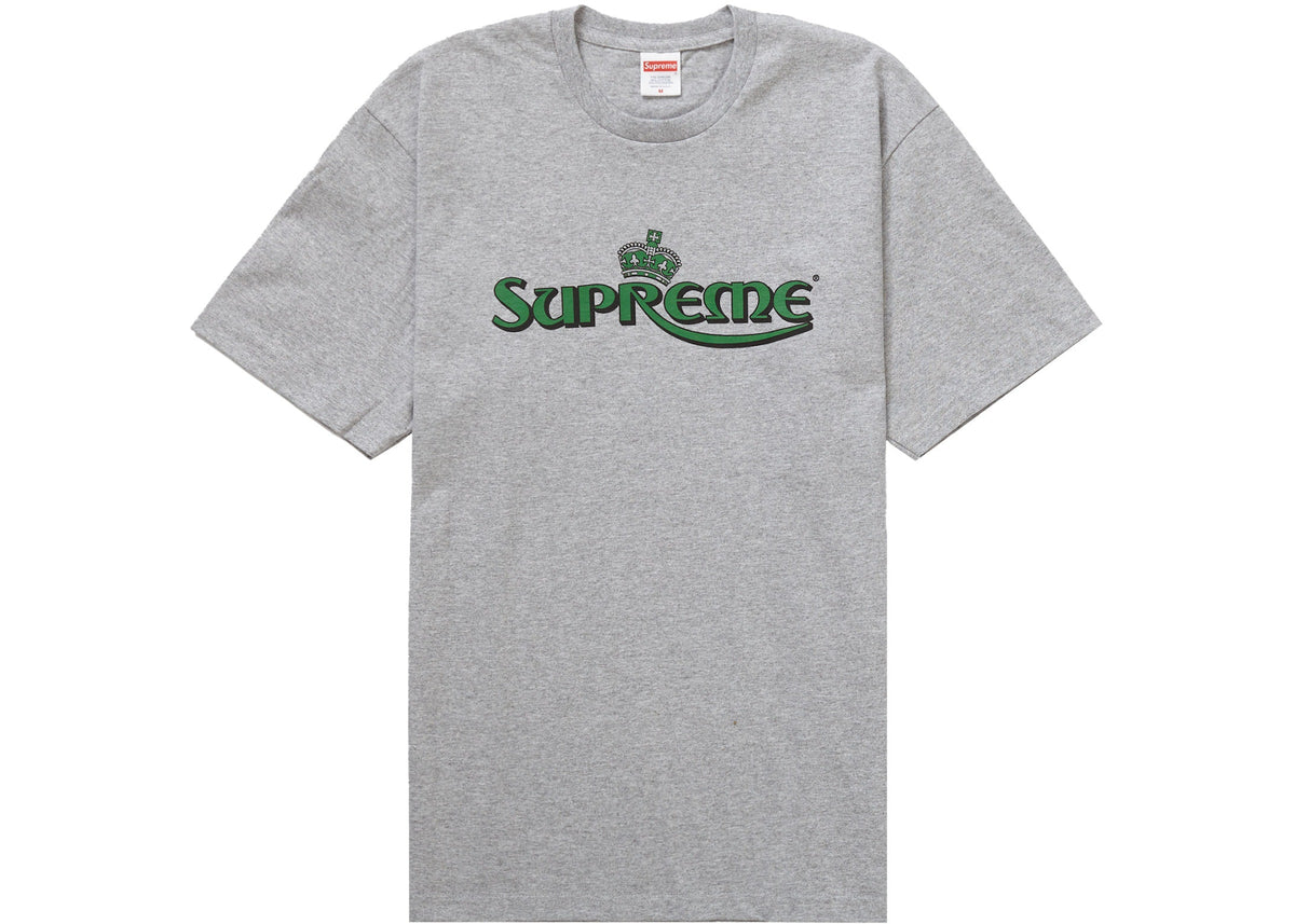 Supreme Crown Tee Heather Grey