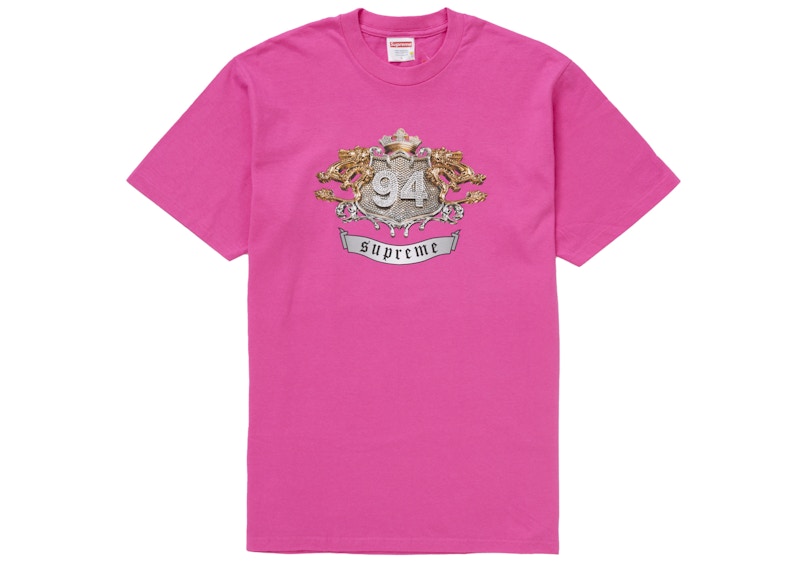 Supreme Diamonds Tee (FW24) Fuchsia