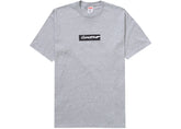 Supreme Futura Box Logo Tee Heather Grey