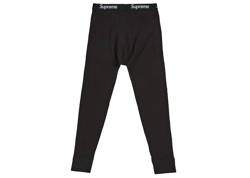 Supreme Hanes Bones Thermal Pant FW26 (1 Pack) Black