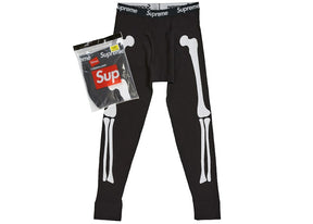 Supreme Hanes Bones Thermal Pant FW26 (1 Pack) Black