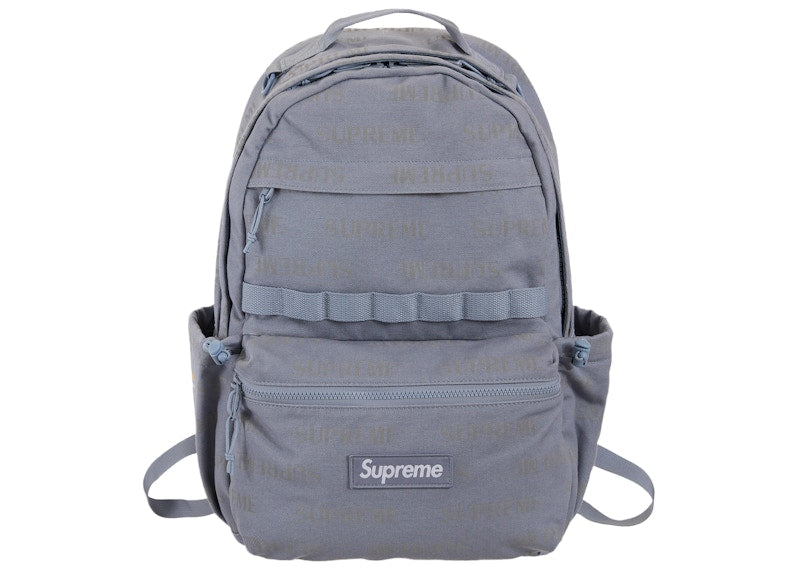 Supreme Logo Backpack (FW26) Light Blue