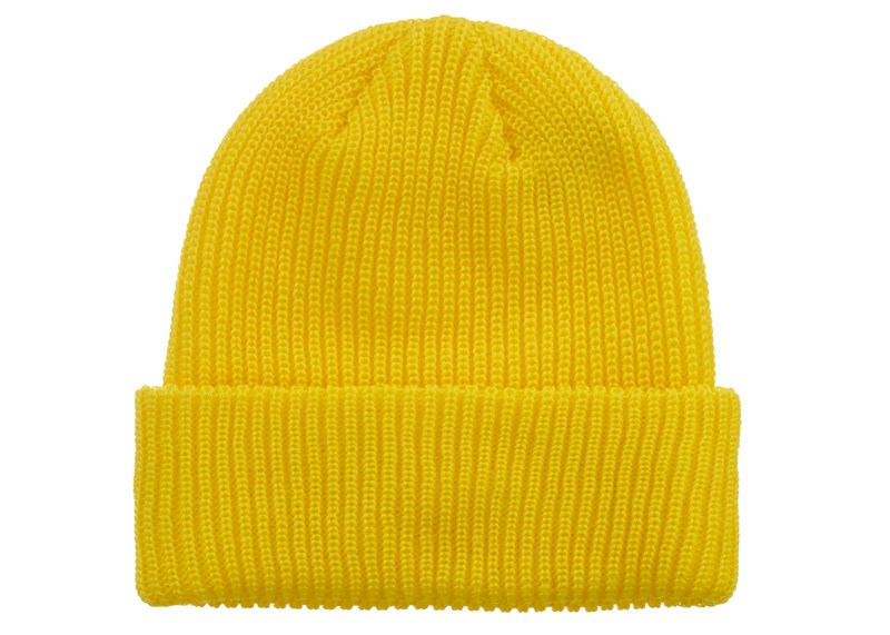 Supreme Loose Gauge Beanie (FW26) Yellow