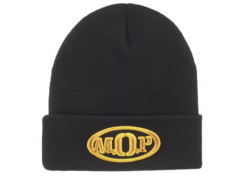 Supreme M.O.P. Beanie Black