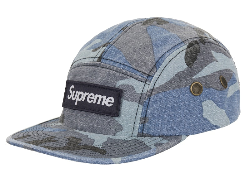Supreme Military Camp Cap (FW25) Blue Camo