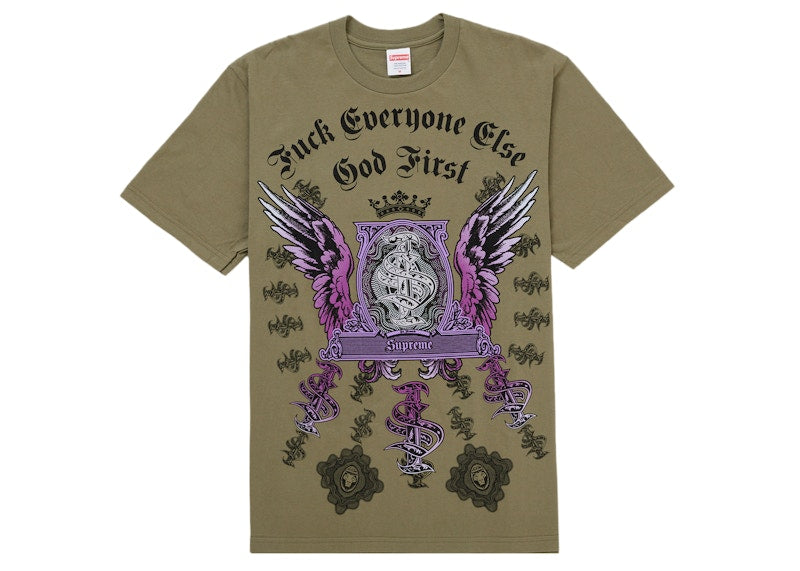 Supreme Money Tee Olive