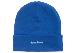 Supreme New Era Action Beanie Blue