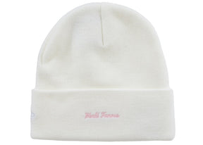 Supreme New Era Box Logo Beanie (FW25) White