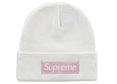 Supreme New Era Box Logo Beanie (FW25) White