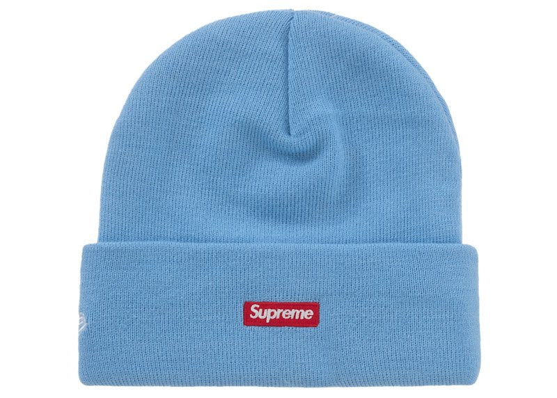 Supreme New Era Old English Beanie Blue - Stockx_View_02