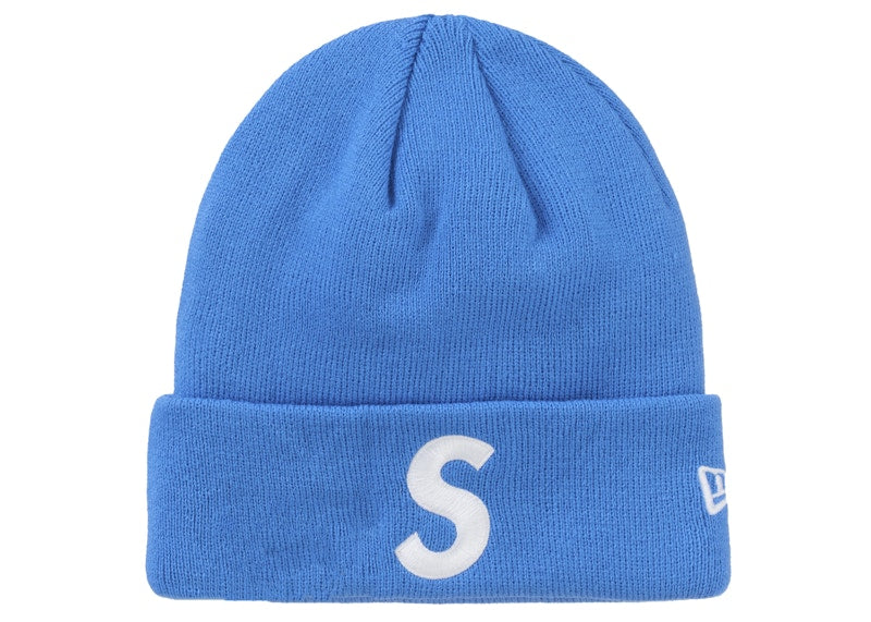 Supreme New Era S Logo Beanie (FW24) Blue
