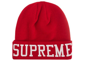 Supreme New Era Varsity Beanie Red