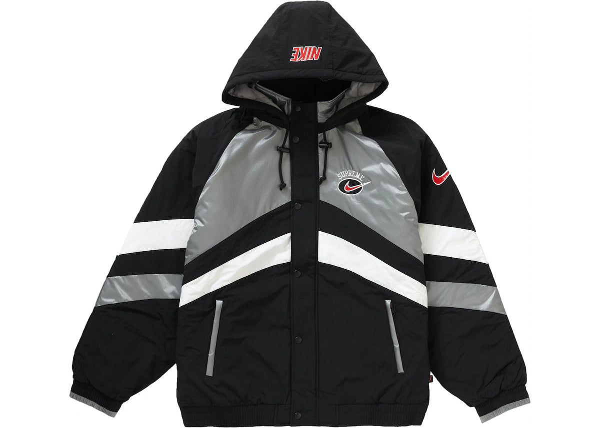 Supreme Nike Hooded Sport Jacket Silver