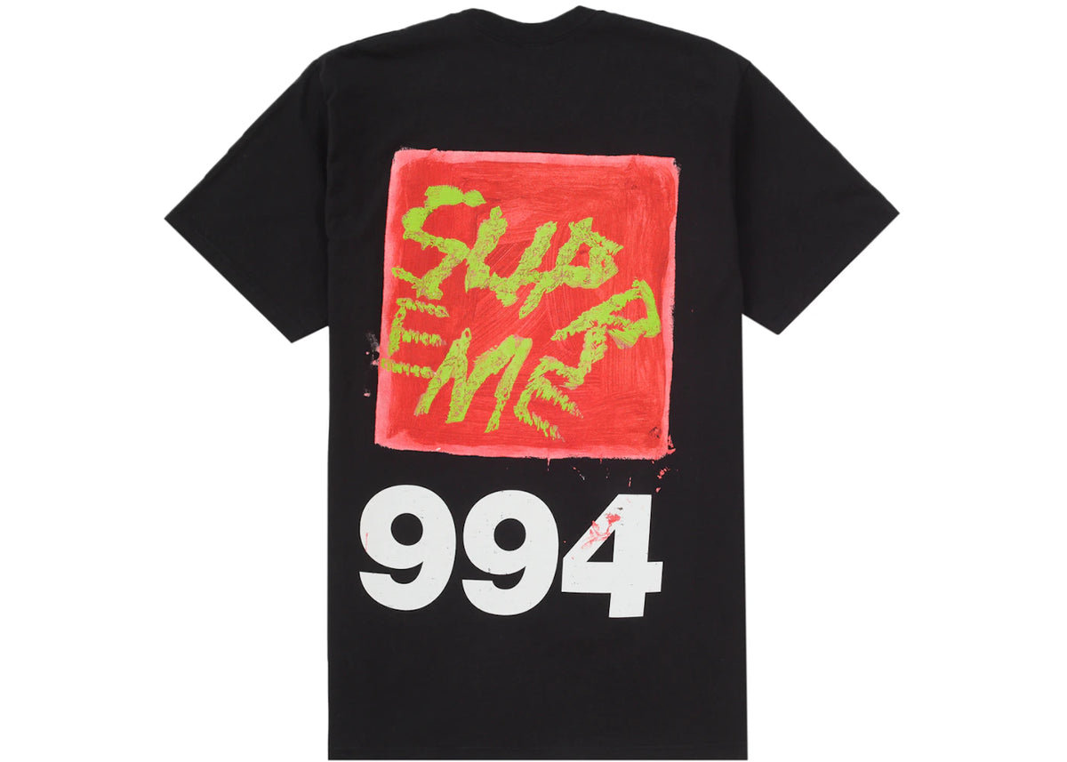 Supreme Paint Tee Black