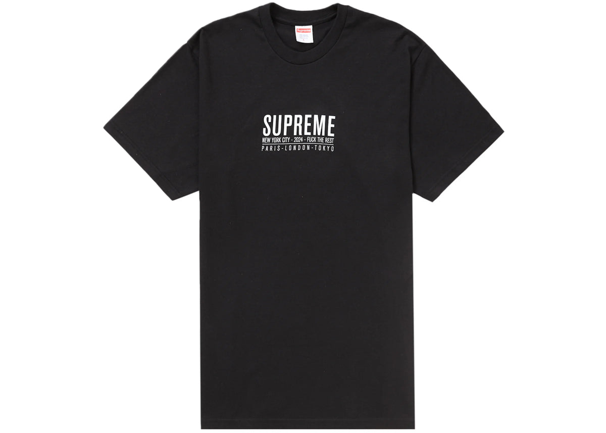 Supreme Paris Tee Black