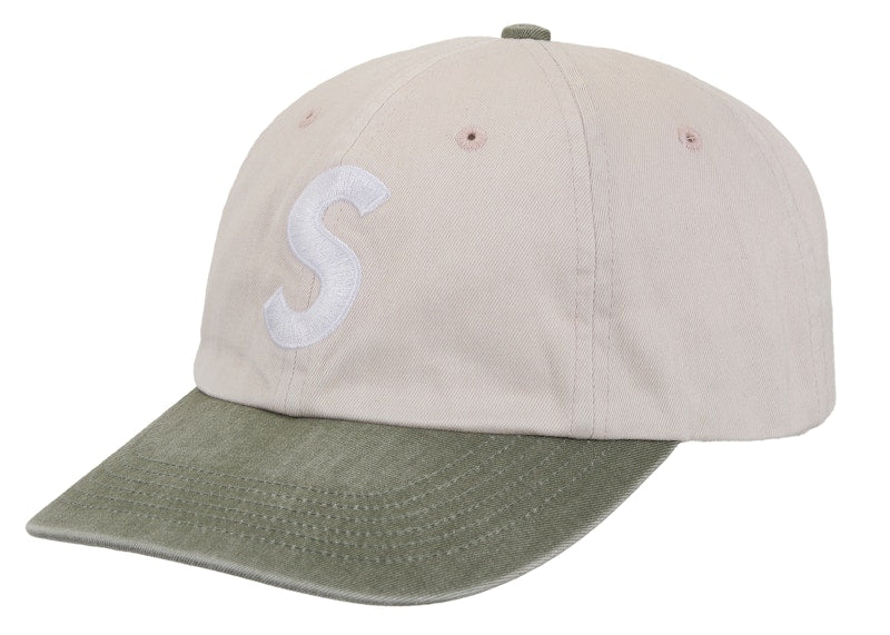 Supreme Pigment Coated 2-Tone S Logo 6-Panel Pink