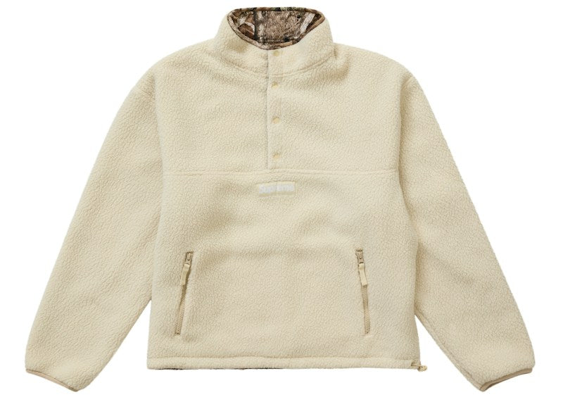 Supreme Polartec Shearling Reversible Pullover (FW24) TrueTimber HTC Fall Camo - Stockx_View_03