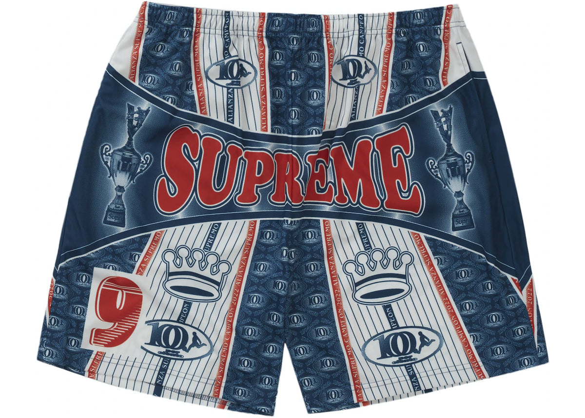 Supreme Por Ciento Soccer Short Navy