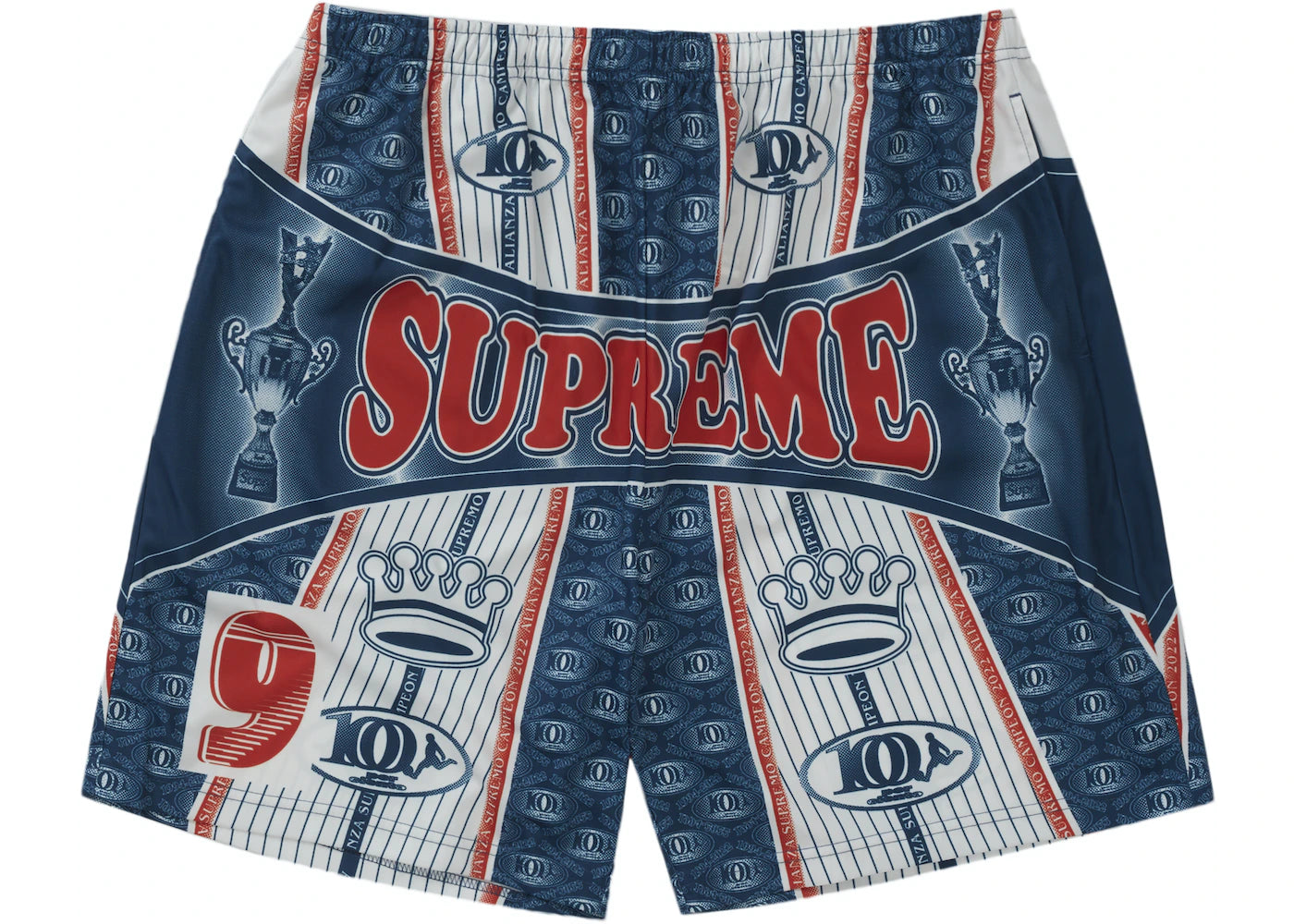 Supreme Por Ciento Soccer Short Navy