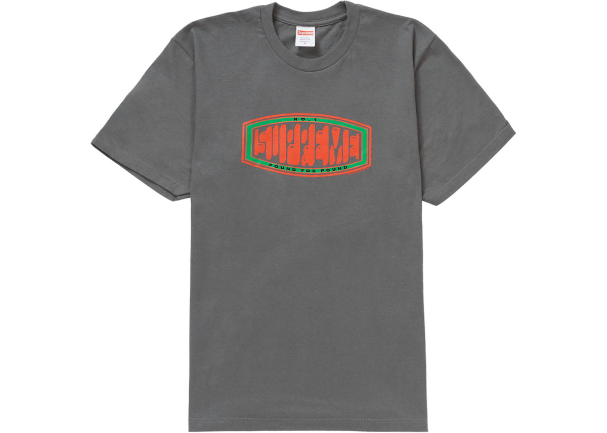 Supreme Pound Tee Charcoal