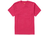 Supreme S/S Pocket Tee Magenta