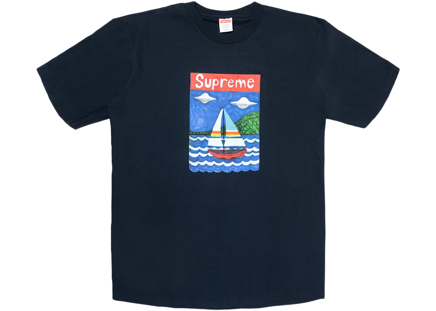 Supreme Sailboat Tee Navy