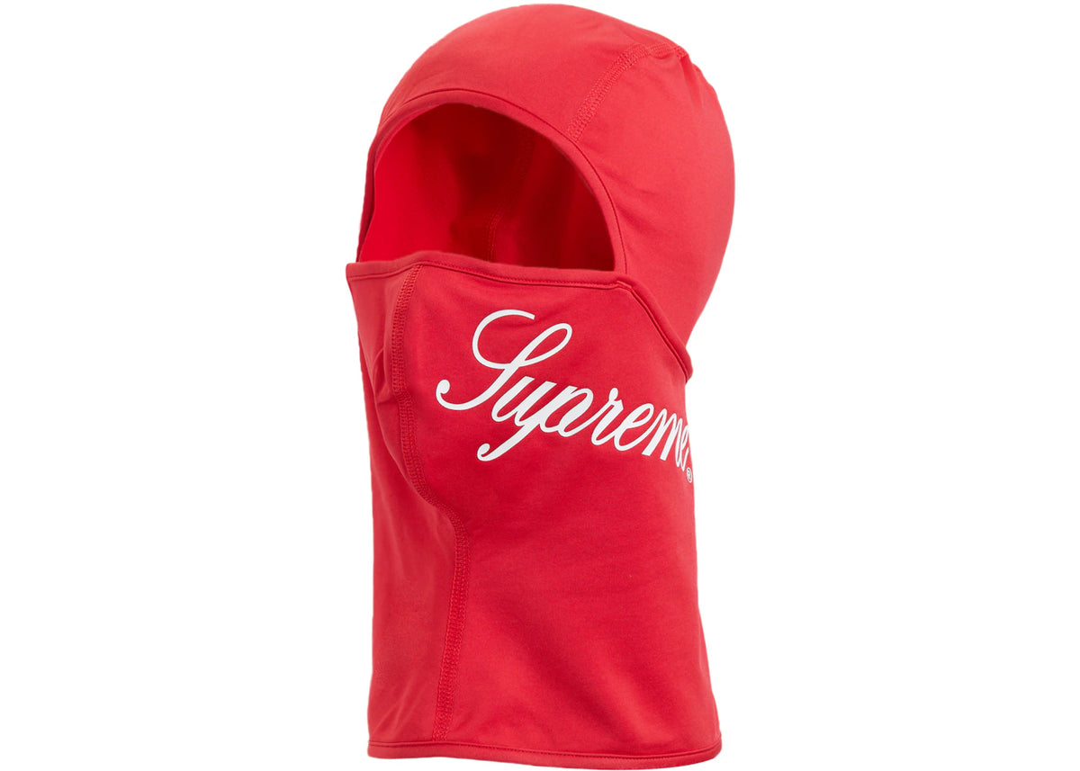 Supreme Script Lightweight Balaclava Red